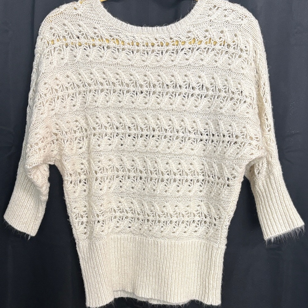🖤Cato Cream Textured Knit Sweater🖤 - Picture 5 of 5
